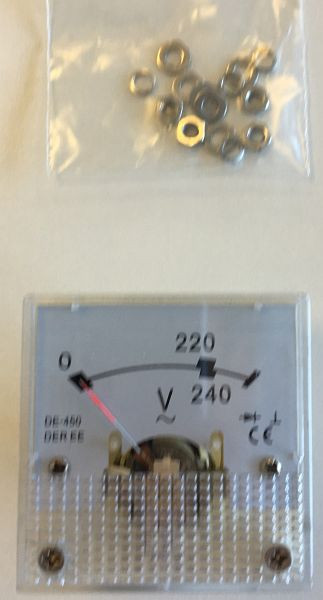 Voltmètre ELMAG (voltmètre), 230V pour ES 2500/4000/5500, 9503662