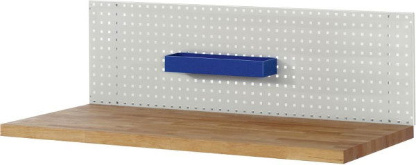 Boîte de rangement RAU pour tôle perforée, largeur 450 mm, 09-EW450.12
