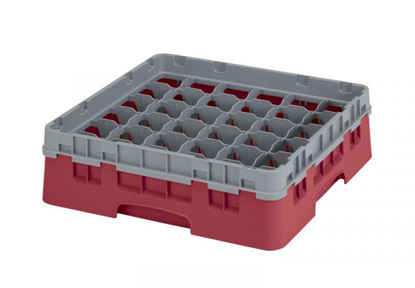 Panier de lavage Cambro 36 compartiments Camrack®, canneberges 9,2 cm, VE: 5 pièces, 36S318416