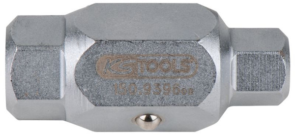 KS Tools Douilles pour bouchons de vidange d'huile, 6 pans, 17mmx1/2", 150.9396