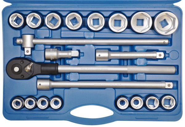 Jeu de clés à douille SW en acier, 3/4", 21 pièces, 07660L