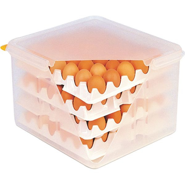 Boîte à œufs Stalgast comprenant huit plateaux à œufs, LT0205000