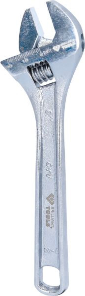 Clé à molette Brilliant Tools 6", 0 - 18 mm, BT014806