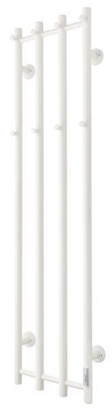 Sèche-serviettes électrique TVS ELDO 4, blanc, avec minuterie, 1400 x 345 mm, ELDO4-HV