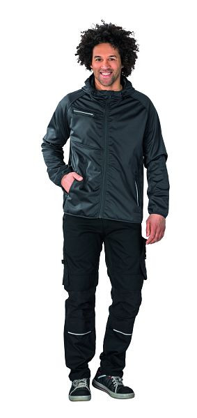 Veste softshell Planam Outdoor Fog, gris, taille 4XL, 3762068