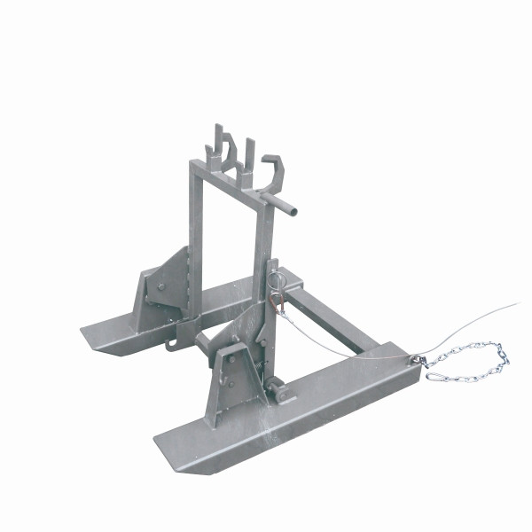 Basculeur de poubelle industrielle Eichinger pour poubelles ménagères, 600 kg, poubelle de 80 ou 120 litres, galvanisé à chaud, 20930100002000