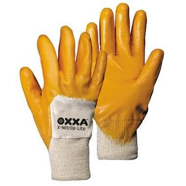 Gant OXXA X-Nitrile-Lite 51-170 jaune, UE : 12 paires, taille : 8, 15117008