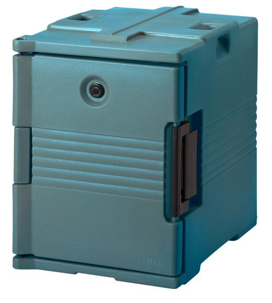Cuve Camcarrier® Thermo Cambro 57 litres avec pot profond bleu ardoise, UPC400401