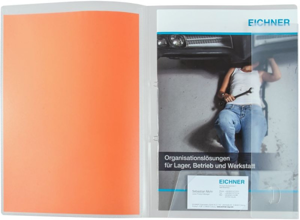 Chemise de présentation Eichner, transparente, UE : 30 pièces, 9700-00001