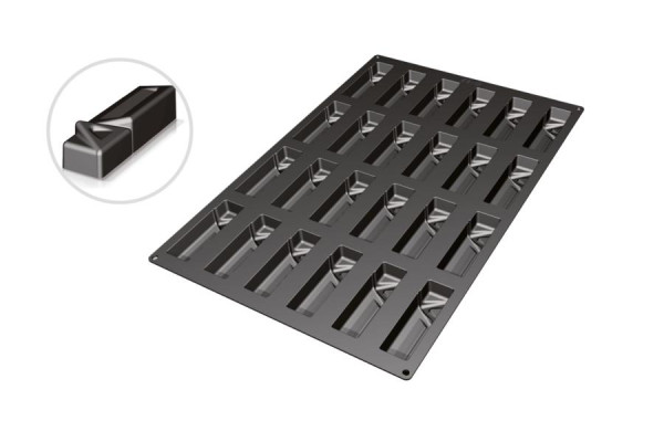 Moule à pâtisserie en silicone Schneider Fantasy 9, 40x 60 cm, dimensions 120 x 36,5 mm, hauteur 31 mm, 115325