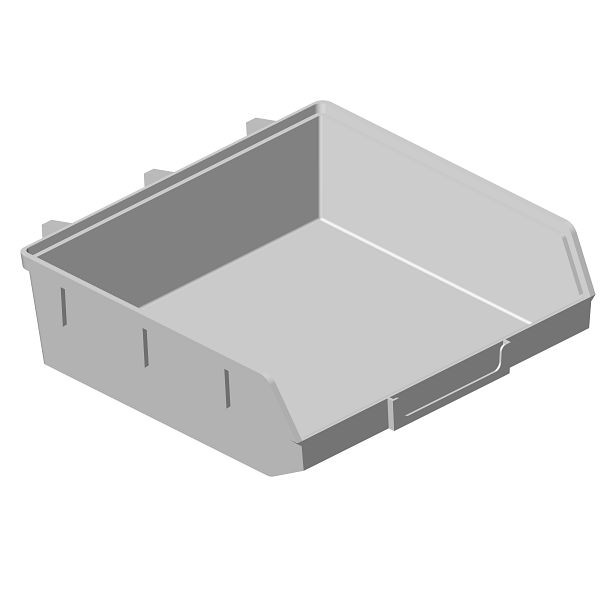 Système d'éléments MINIBOX, 135X135X40 mm, BLANC, UE: 20 pièces, 11403-00007