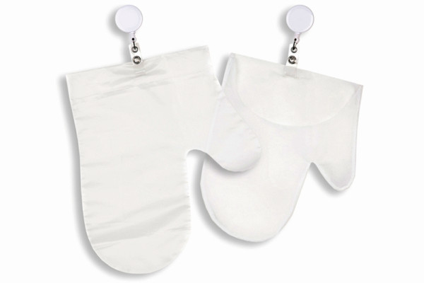 Gant d'hygiène Schneider ZIP LDPE, paquet de 50 + 1 clip, 391550