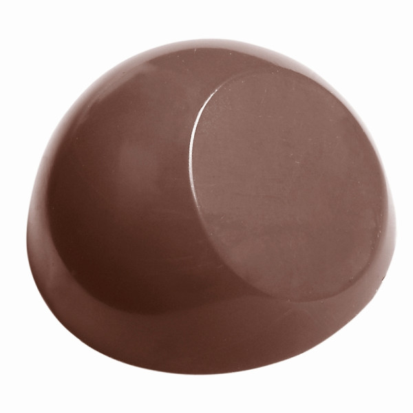 Moule à chocolat Schneider 275x135 mm, 27,5x27,5x14,9, hémisphère praliné, 421561