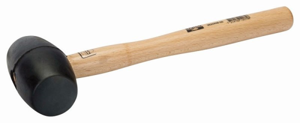 Maillet en caoutchouc Bahco, manche en bois, 720g, 360mm, tête 90x139mm, 3625RM-90