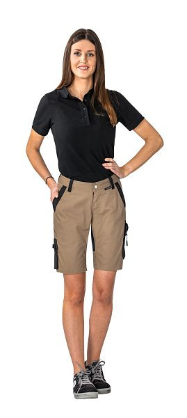 Planam Norit short femme, sable/noir, taille M, 6463048