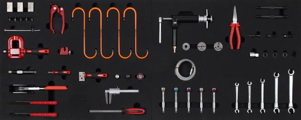 KS Tools MODULO jeu d'inserts système pour frein, 51 pièces, 440.9051