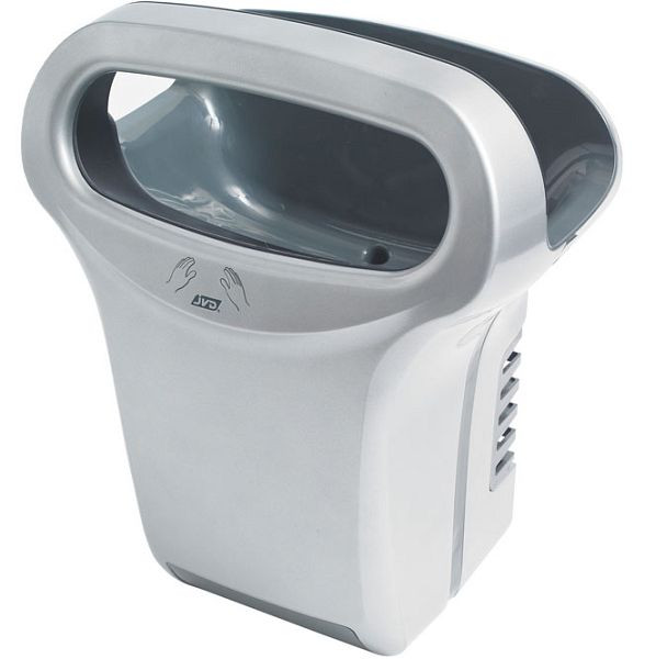 Sèche-mains JVD Exp'Air, gris clair, qualité supérieure, 205529