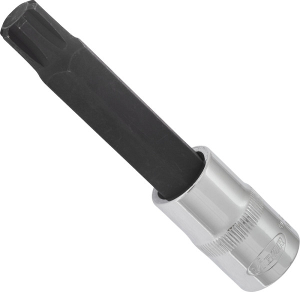 Embout de tournevis VIGOR RIBE, carré creux 12,5 mm (1/2 pouce), profil à coin interne Ribe-CV, M13, longueur : 100 mm, V2218