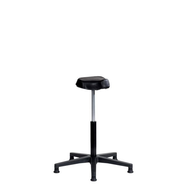 Aide à la verticalisation SOFAME LM 2029 avec patin, hauteur d'assise 57-81 cm, piètement en polyamide, sans dossier, W050020013