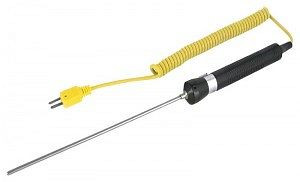 REED Einstichfühler für Temperaturmessungen, Typ K, -58 bis 1112°F (-50 bis 600°C), R2950