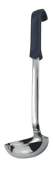 Louche APS, longueur 34 cm environ, 0,15 litre environ, inox, poignée ergonomique antidérapante, 00670
