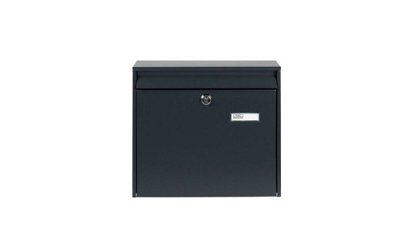 Boîte aux lettres BURG-WÄCHTER Potsdam 877 ANT, 2 x clés, HxLxP (extérieur) : 322 x 362 x 100mm, anthracite, 29360