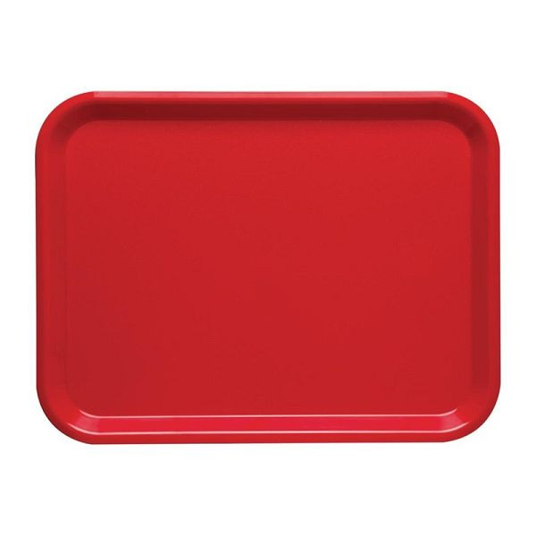 Plateau de service nordique Roltex rouge cerise 36 x 28cm, DR871
