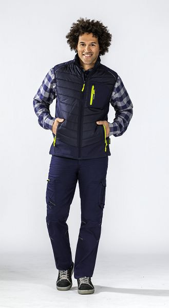 Gilet d'hiver Planam Stretchline, marine, taille S, 6692044