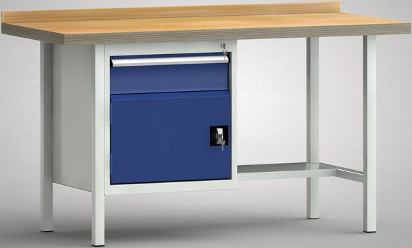 Etabli standard KLW - 1500 x 700 x 900 mm L x P x H (version ERGO), WS118E-1500M40-E1681