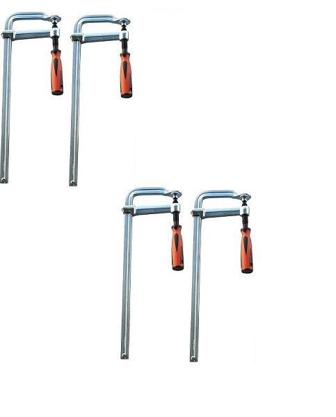 Serre-joints à vis VaGo-Tools 8 pièces, tout acier 200/300/400/500 mm, 260-200/300/400/500 chacun 2_kv
