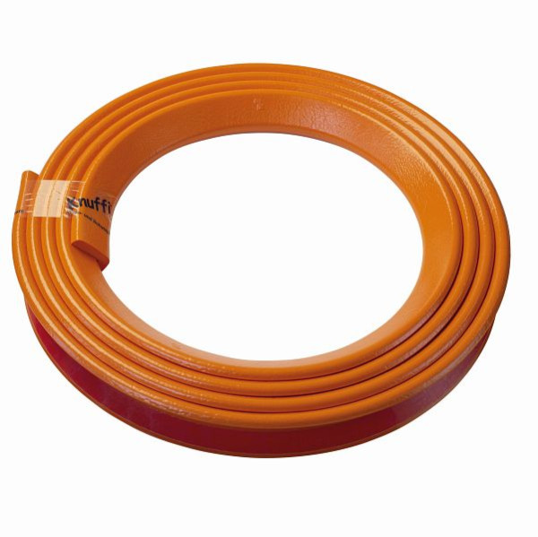 Protection d'angle Knuffi, profil d'avertissement et de protection type H, orange, 5 mètres, PH-900310
