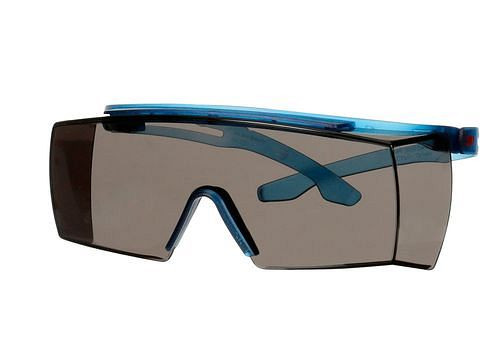 Lunettes de sécurité 3M SecureFit 3700, grises, verre PC, protection des sourcils, 271-468