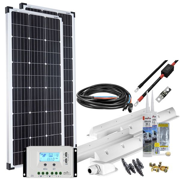 Système solaire pour camping-car Offgridtec mPremium L-200W 12V, 4-01-002735