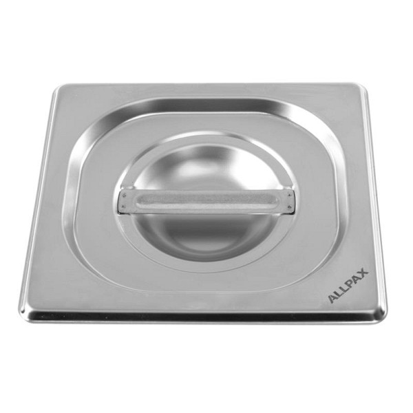 Couvercle ALLPAX pour récipient GN 1/6 en acier inoxydable, sans coupe cuillère, 10007172