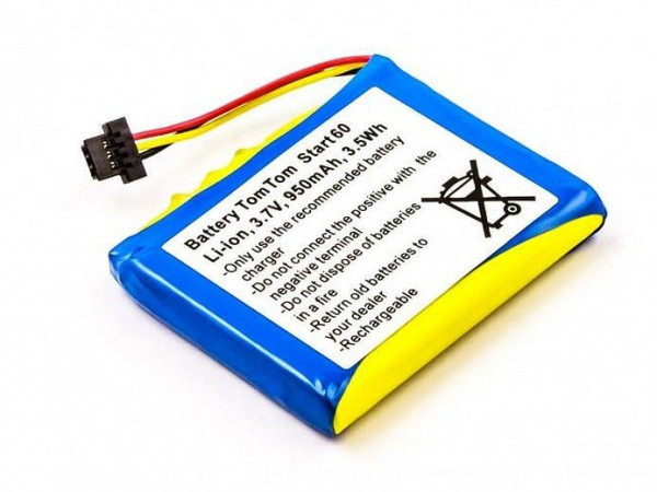 Batterie AGI compatible avec TOMTOM START 60 / AHA11111003, 58074