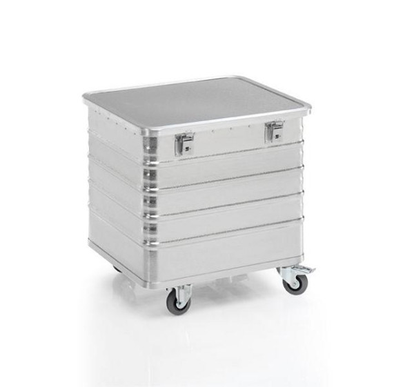 Chariot de transport Gmöhling avec couvercle et parois fermées G®-TRANS D 3008 / 240 B, 229 l, 220300835