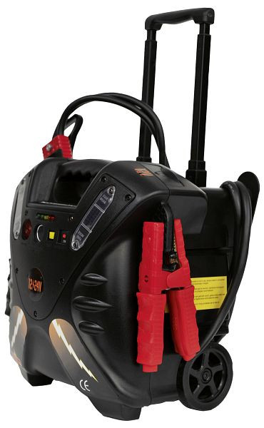 Booster de démarrage professionnel Kraftwerk comme chariot 12-24 V, 1900 CA / 5000 A, 31307