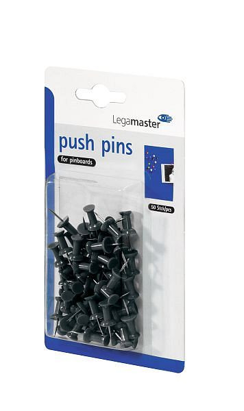 Punaises Legamaster noires, UE : 50 pièces, 7-145101