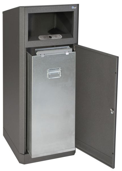 Blunt Binox-Hybrid-A, combinaison poubelle/cendrier pour espaces extérieurs, 582-080-40