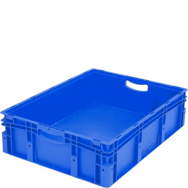 BITO Bac gerbable Euro XL avec double fond /XL 86221D 800x600x220 bleu, double fond, C0293-0011