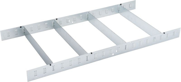 Jeu de séparateurs Hazet, 6 pièces, pour tiroir plat pour chariot d'atelier Assistent 179 N XXL L 863 x H 58 mm, 161T-179NXXL/6