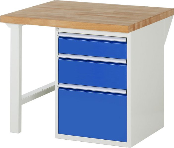 Etabli RAU série 7000 - modèle 7508-1, L1000 x P900 x H890 mm, base système L1000 x P850 x H850 mm, 03-7508A1-109B4M.11