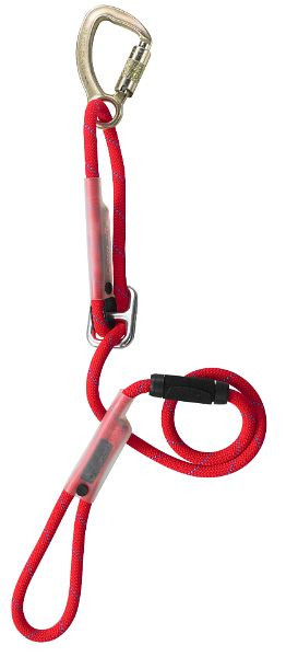 Corde à cliquet Skylotec, couleur d'avertissement dyn. ATLAS SK12, dé à coudre / boucle, en couleur d'avertissement, dyn, longueur: 1,5m, L-0139-1,5