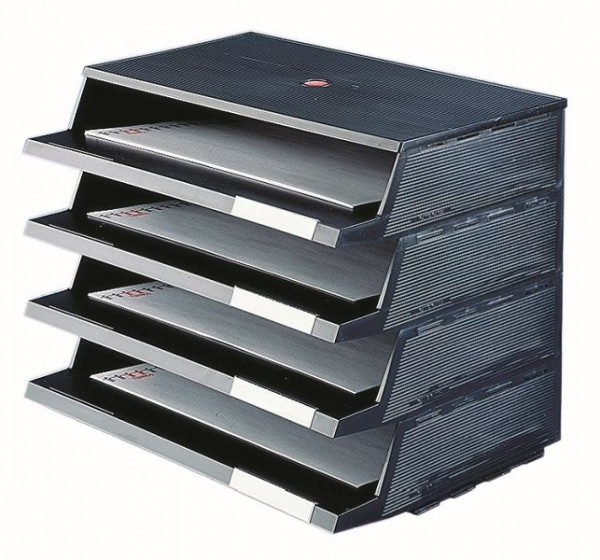 Twinco 2100 Classeur courrier TWIN PANORAMA, noir, 2100-1