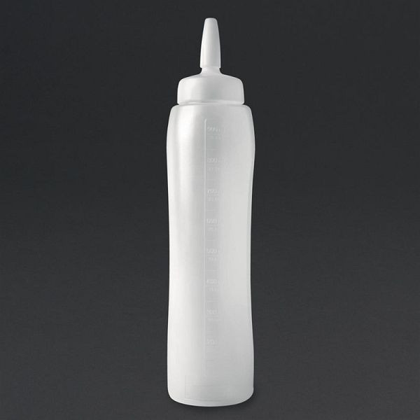 Bouteille de sauce transparente Araven 1L, CW123
