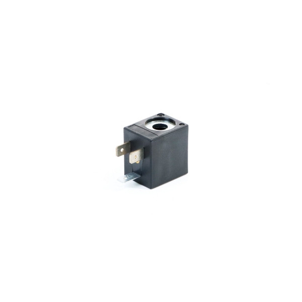 Bobine électromagnétique ELMAG 24 V DC pour machine MKS, intérieur 8 mm sur bobines de 10 mm taille 30 mm, fiche rectangulaire / G77, 9708426