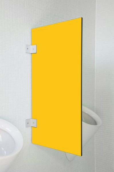 Cloison d'urinoir KEMMLIT de haute qualité Messina, jaune maïs, 15211