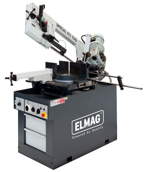 Machine à scie à ruban pour métaux ELMAG MACC, modèle SPECIAL 411 CSO, 78512