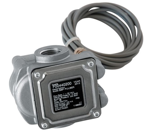 Compteur ZUWA Pulser K400 pour diesel/huiles, débit max 1-30 l/min, 131824