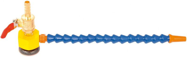 Aimant ELMAG avec tuyau flexible de liquide de refroidissement, longueur de segment, avec buse 210 mm, raccord de tuyau Ø 9 mm, 16099